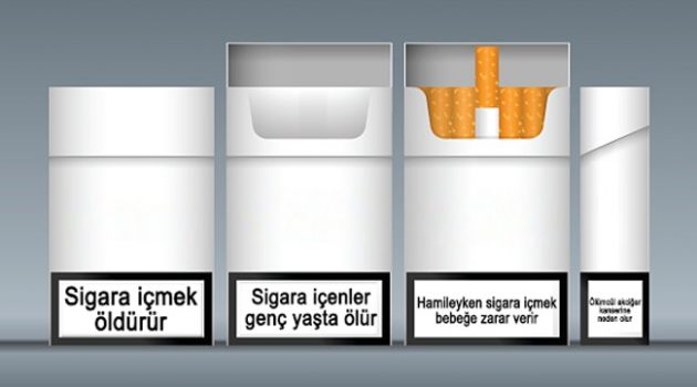 Sigara “düz pakete” girip tezgah altına iniyor
